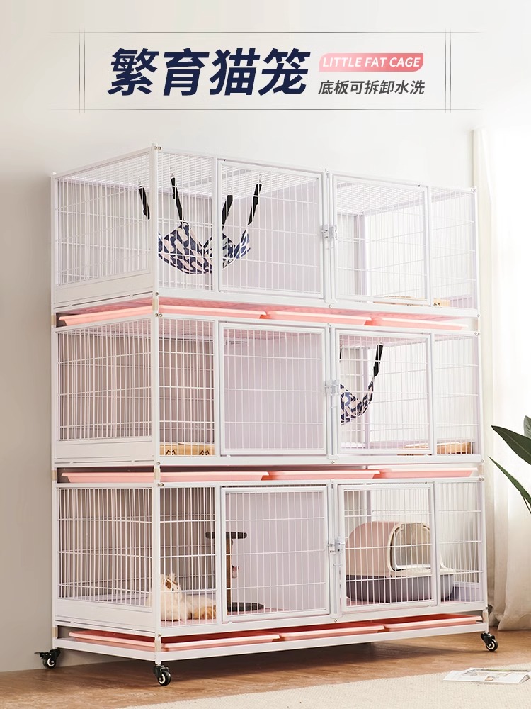 小胖子笼具猫笼猫咪繁育笼家用首选猫舍首选
