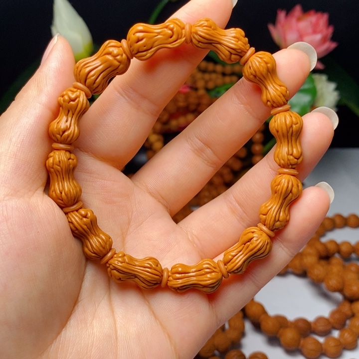 桃核手串秦岭帝王花生