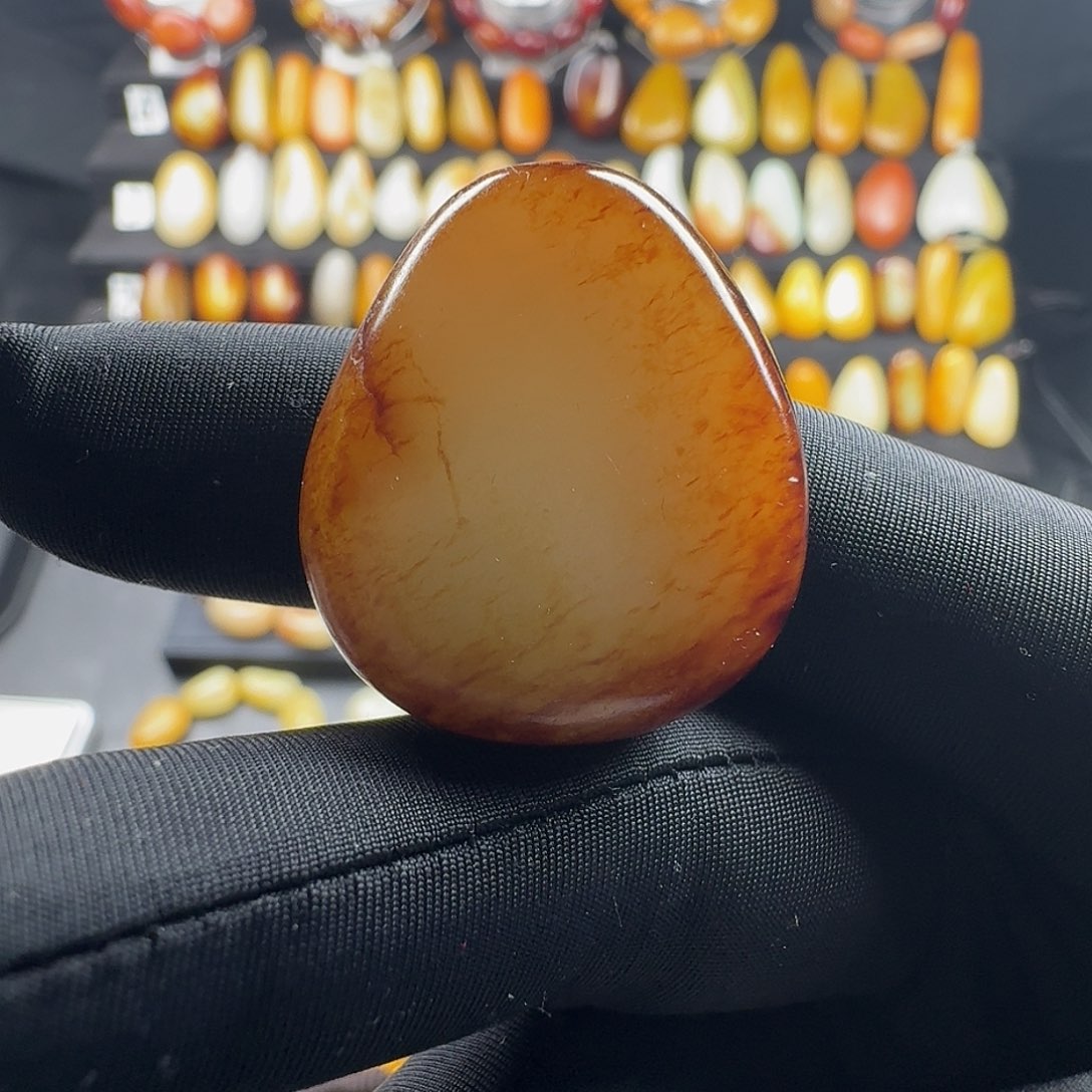 和田玉吊坠(赠链)未镶嵌