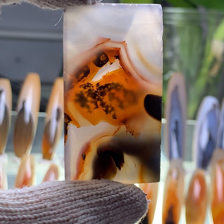 未镶嵌玛瑙/玉髓珠宝半成品101