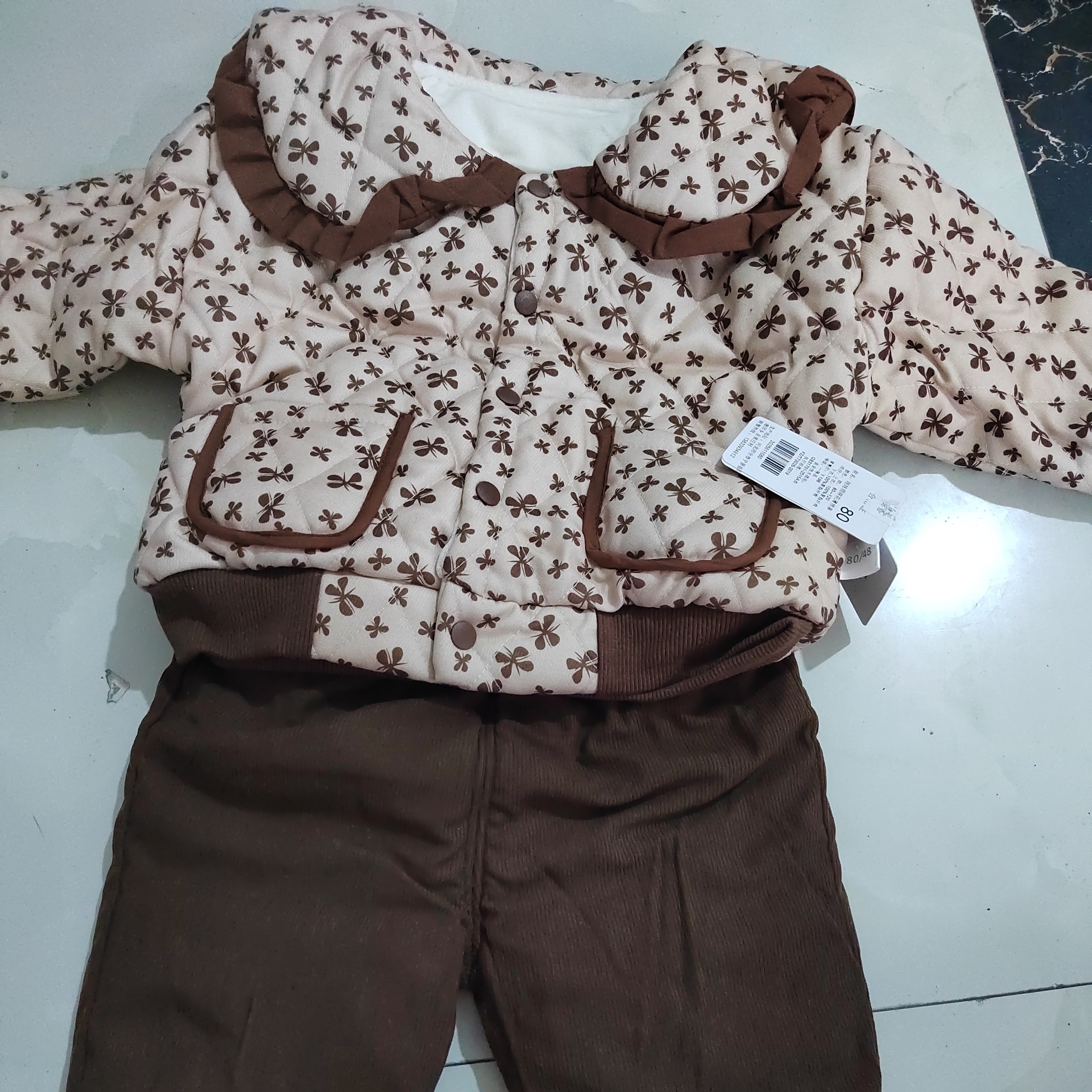 造型款分体套厚棉服加绒（吉百乐）