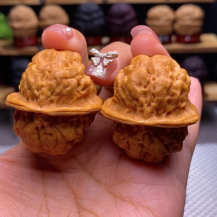 文玩核桃把件水晶疙瘩包26