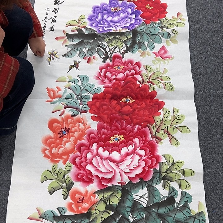 国画纯手绘国画作品大放漏！