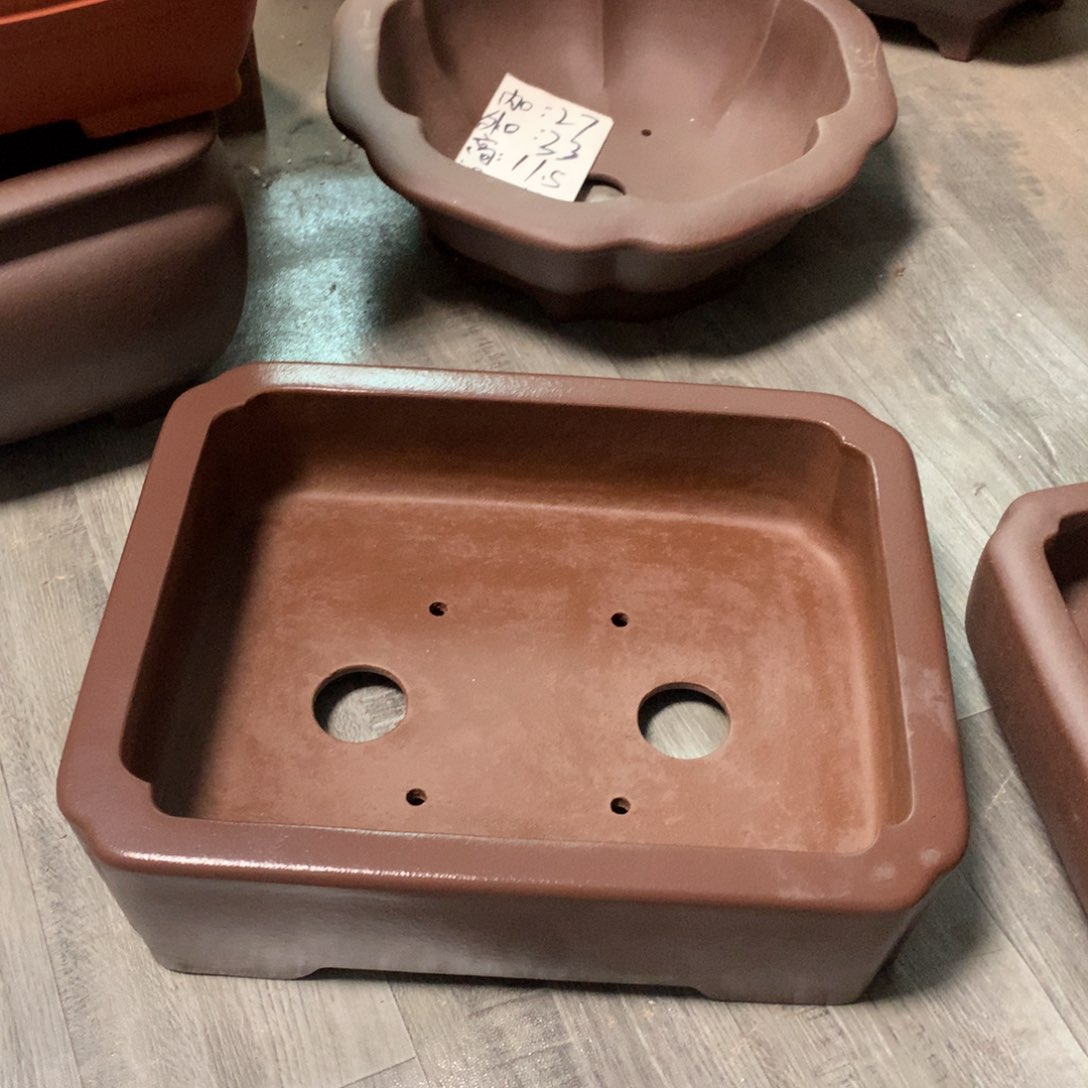 宜兴紫砂花盆精品