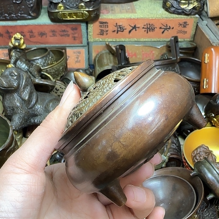 铜材质文玩客厅家具摆件