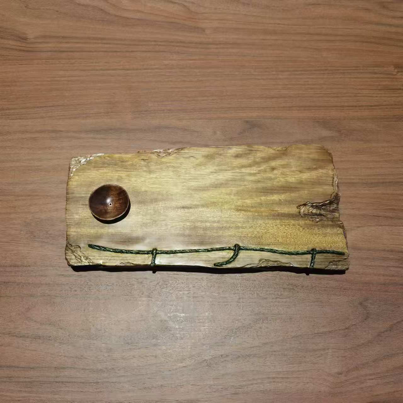 （干泡台45号）干泡台，壶承，尺寸30*14.5*3.5cm（12-28）