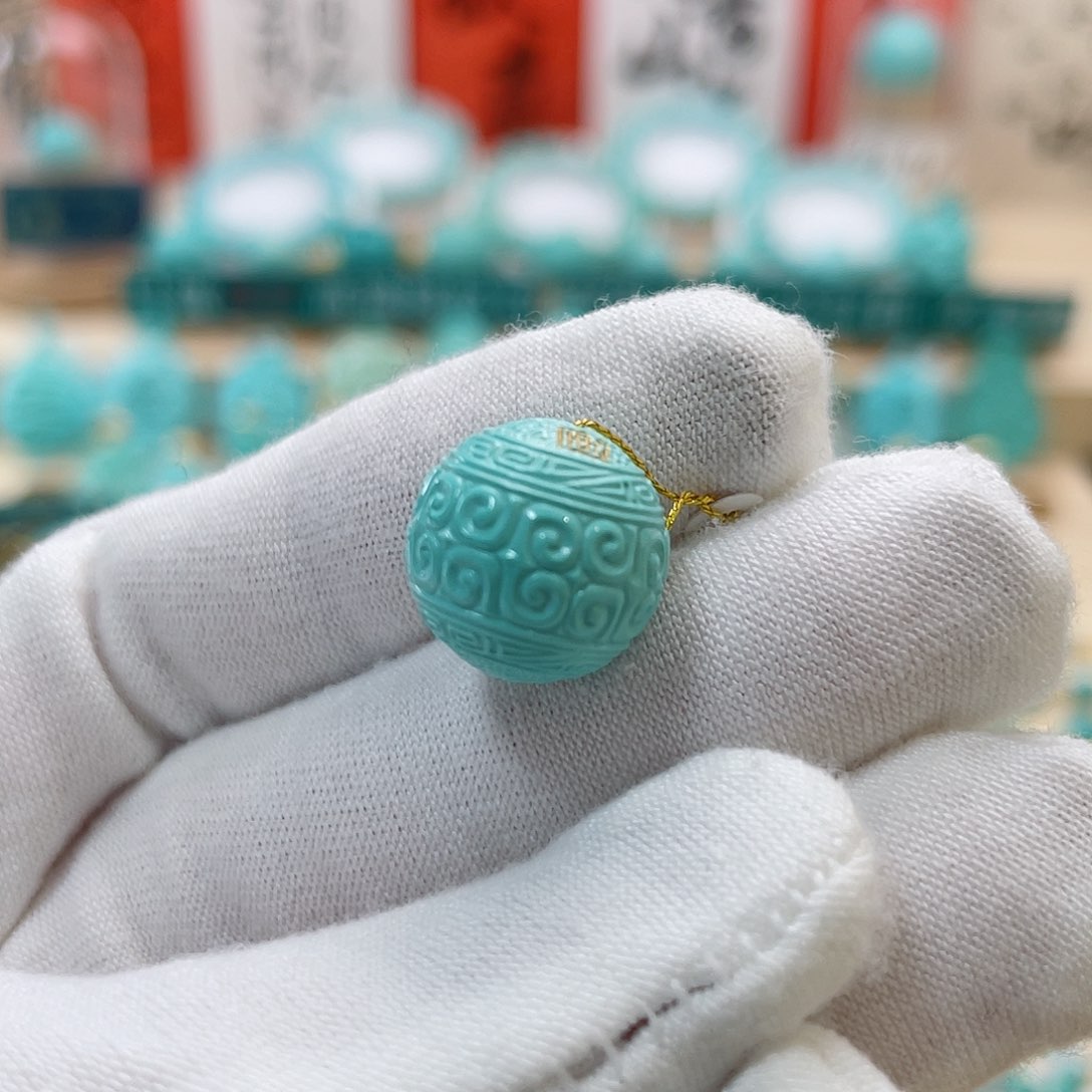 绿松石珠宝奇石未镶嵌