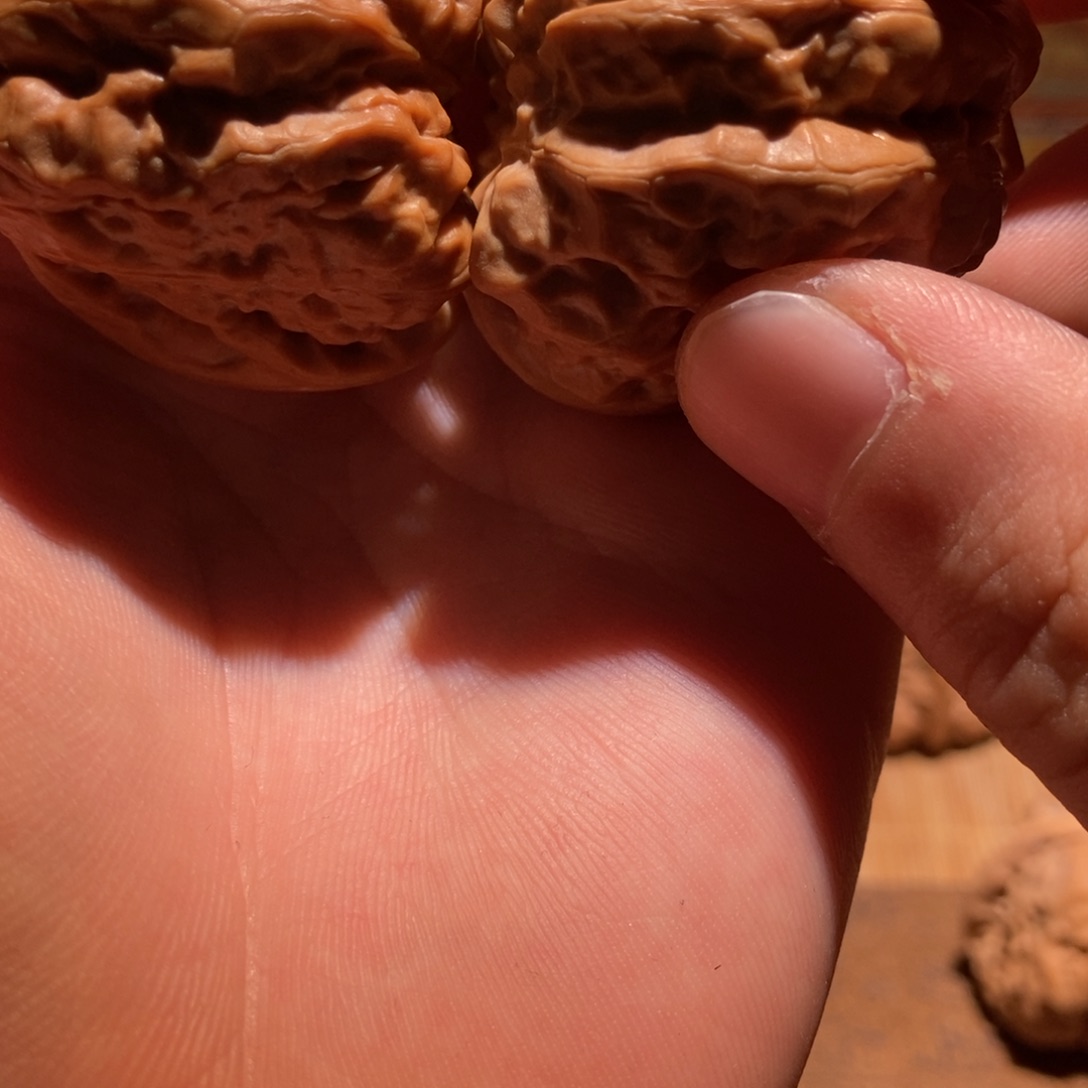 哈***牙吊坠文玩核桃蛤蟆头D16