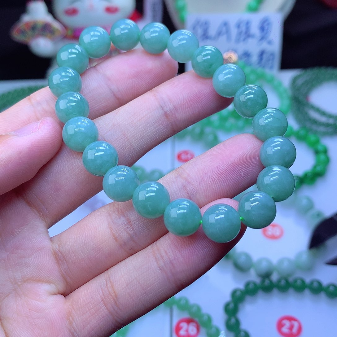 翡翠毛衣链未镶嵌卡9.7