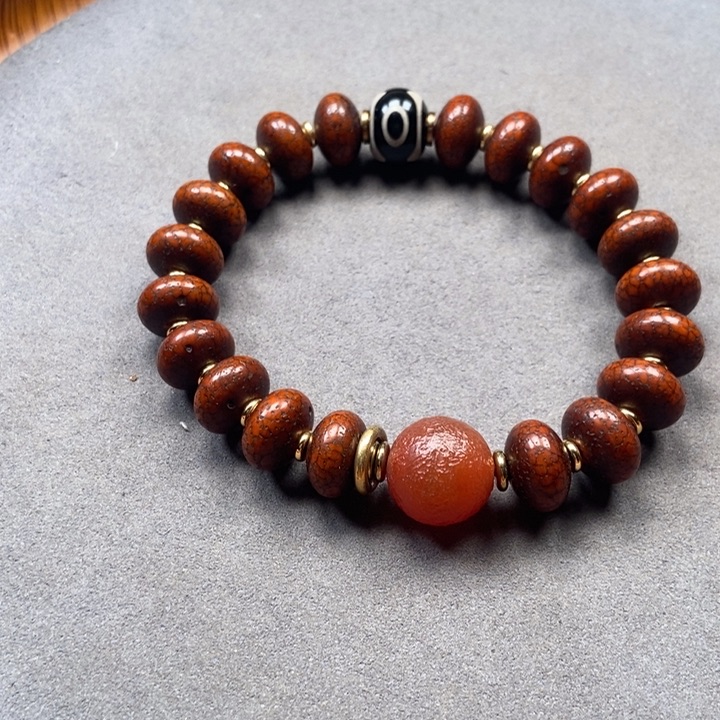 菩提把件未镶嵌星月菩提子