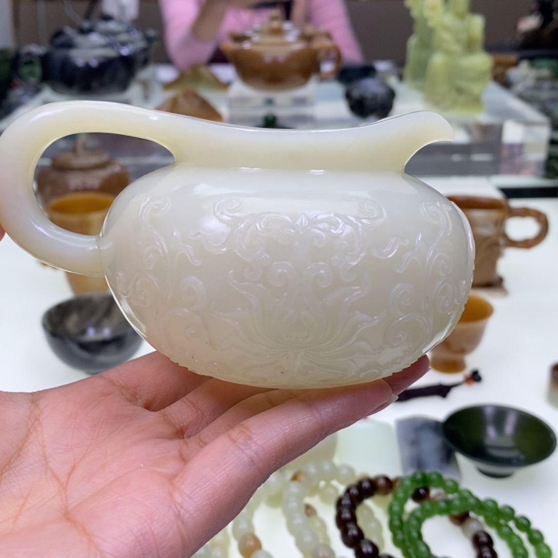 和田玉公道杯未镶嵌1****7