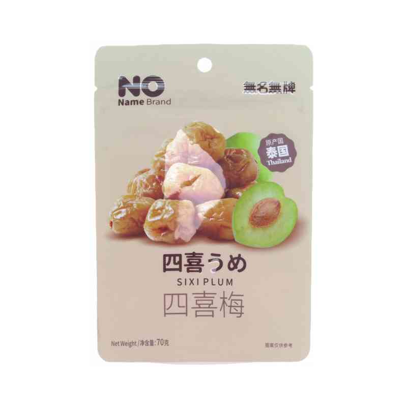 NoNameBrand四喜梅70g/袋 1袋/份