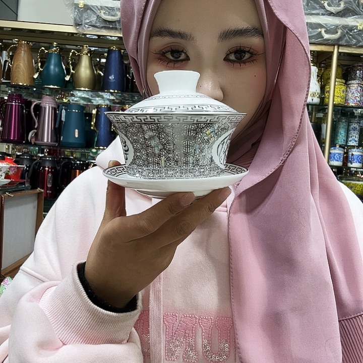 陶瓷4.5盖碗工艺流程