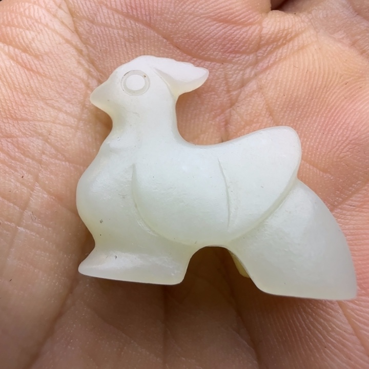 和田玉（糖玉）未镶嵌挂件和田玉的作品有 