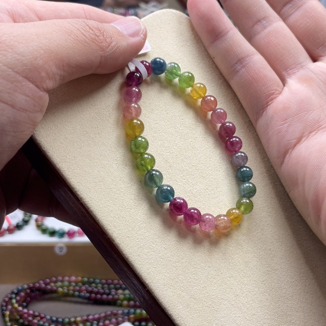 碧玺手串未镶嵌7mm.mmmmmmmmm