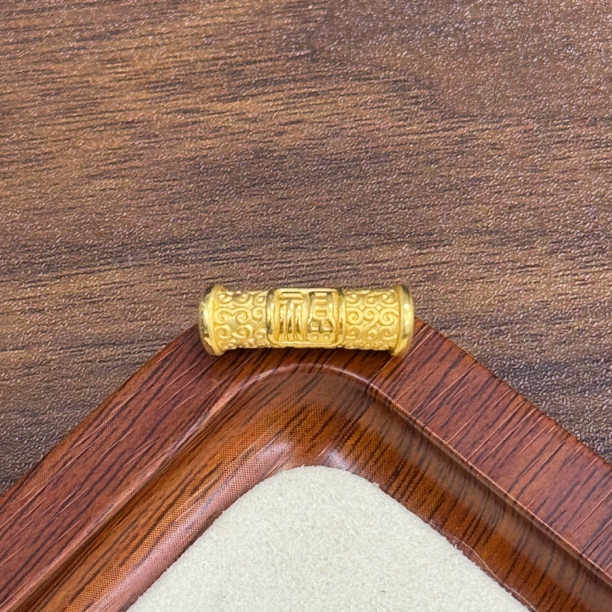 足金999百福弯管DP1363-01480