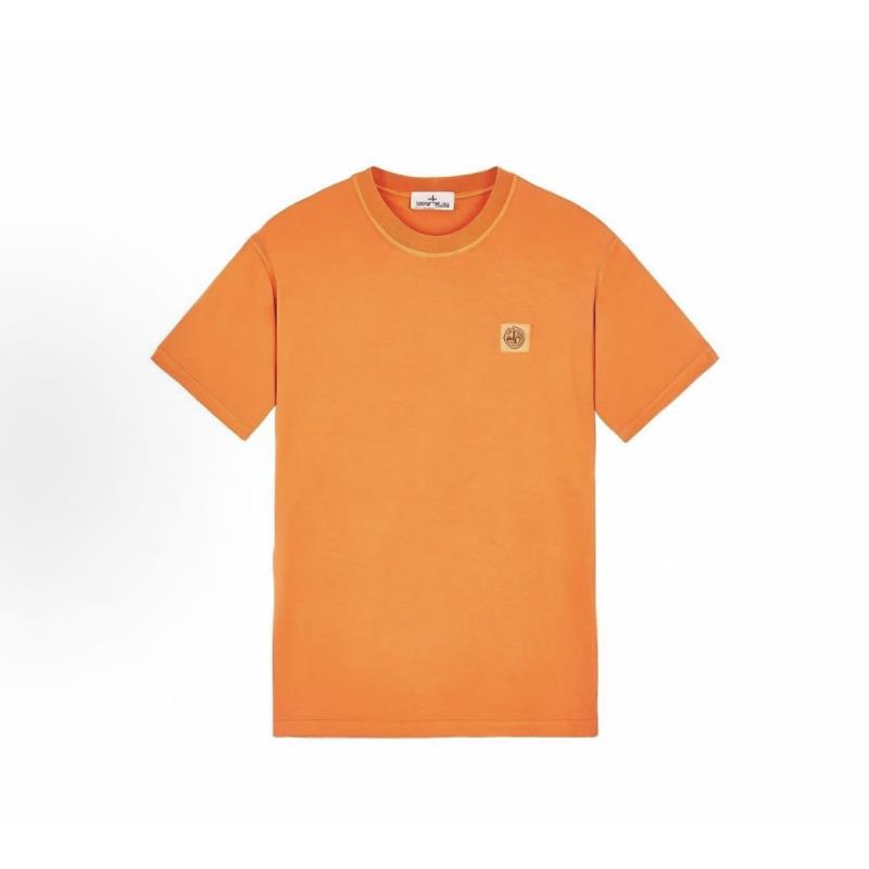 STONE ISLAND LOGO印花圆领短袖T恤 男款 101523757