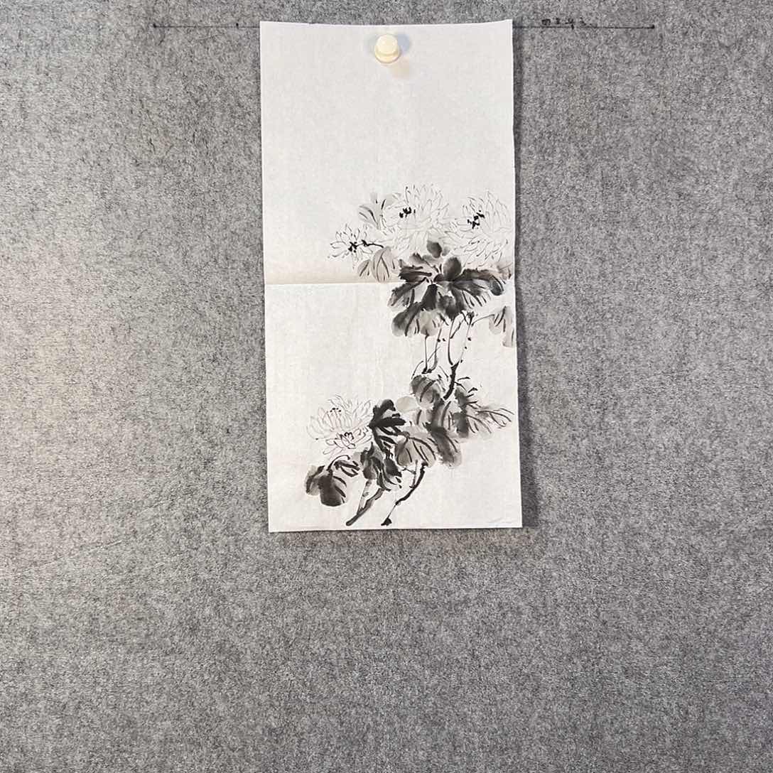 国画442 牡丹等植物生长于这里生长