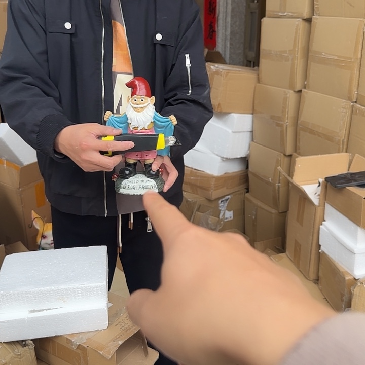 树脂树脂流氓老头摆件