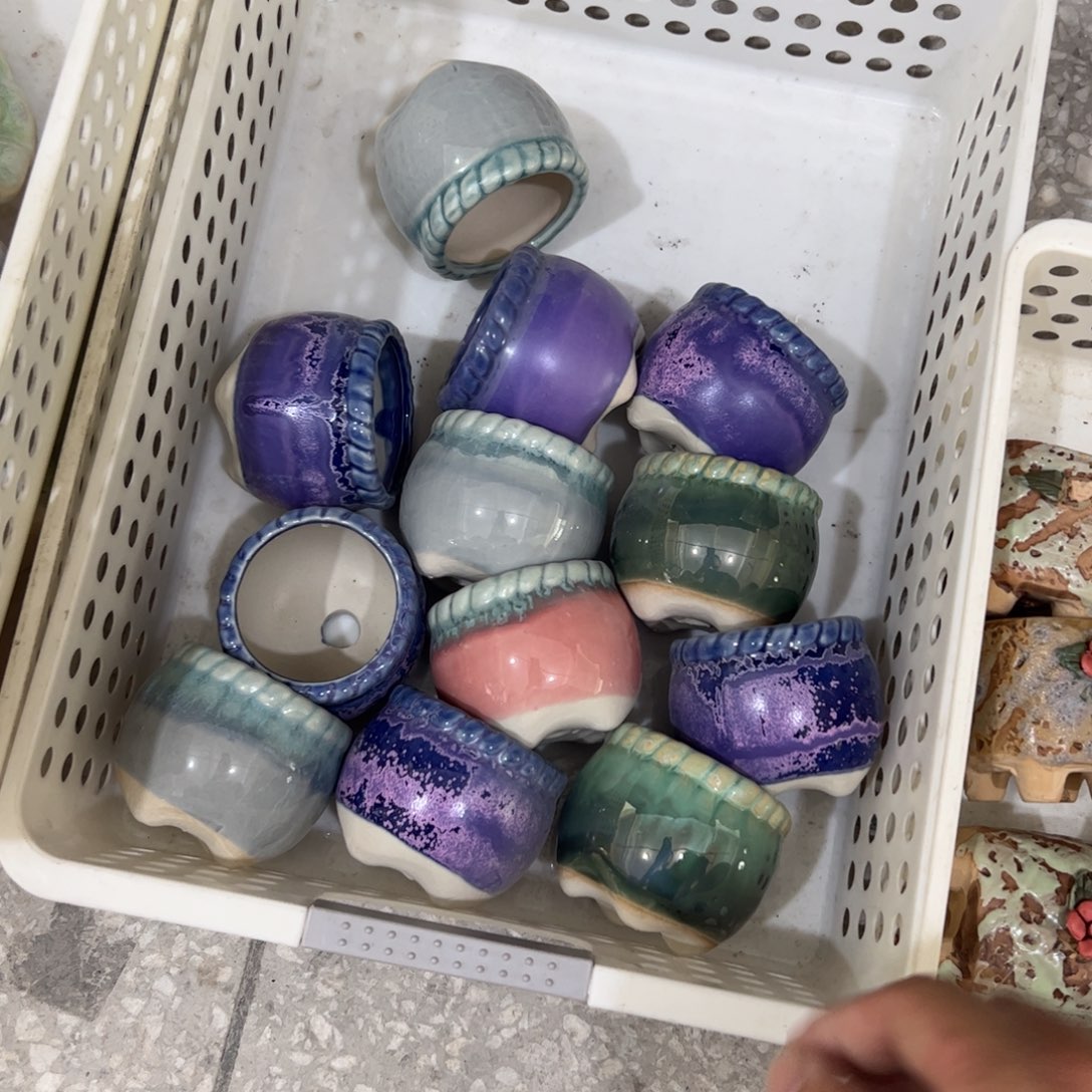 陶瓷多肉小花盆@@
