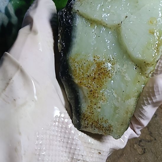 蛇纹石玉未镶嵌珠宝奇石