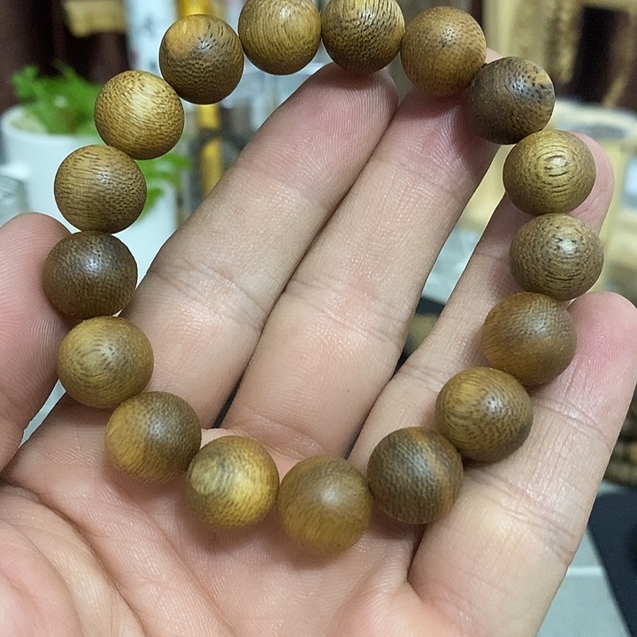 沉香手串好**生沉香手串12mm多样性发1