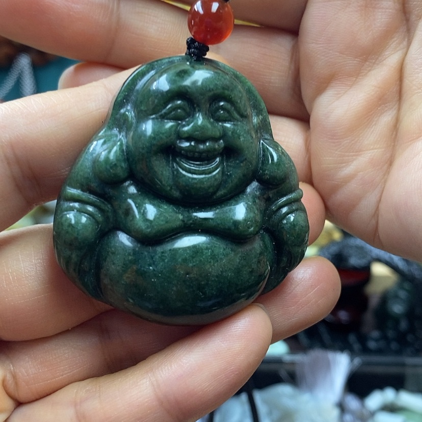 【闪购商品】蛇纹石玉吊坠未镶嵌