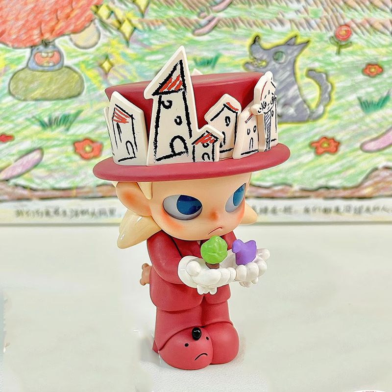 POPMART泡泡玛特Zsiga 沿线走的人系列手办盲盒玩具桌面摆件礼物