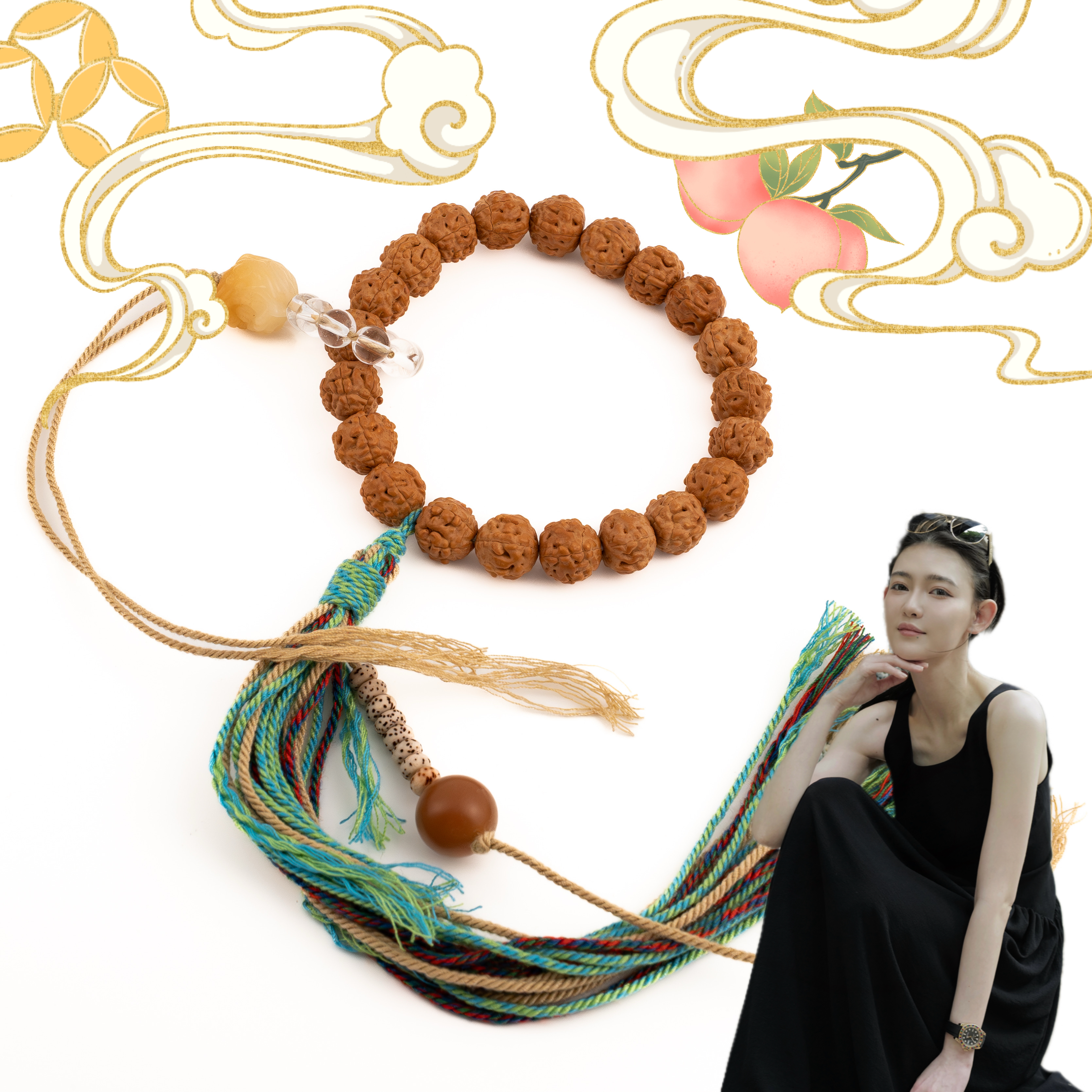 S010 十岁生日礼 小金刚手持（天然珠宝多样性发其一）