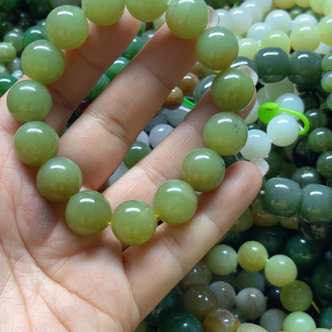 和田玉手链未镶嵌