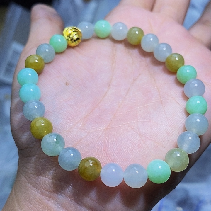 未镶嵌手串翡翠天然缅甸A货翡翠