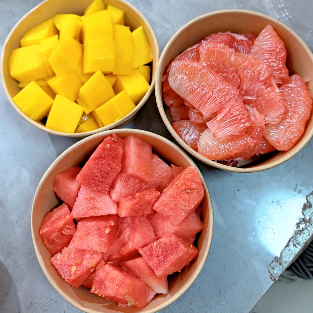 果切果切套餐 蜜柚 麒麟西瓜 芒果 3盒