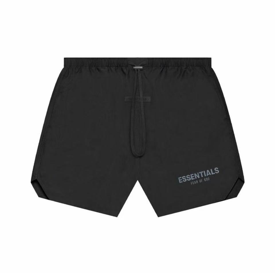 Essentials SS21 字母LOGO纯色运动美式重磅休闲短裤