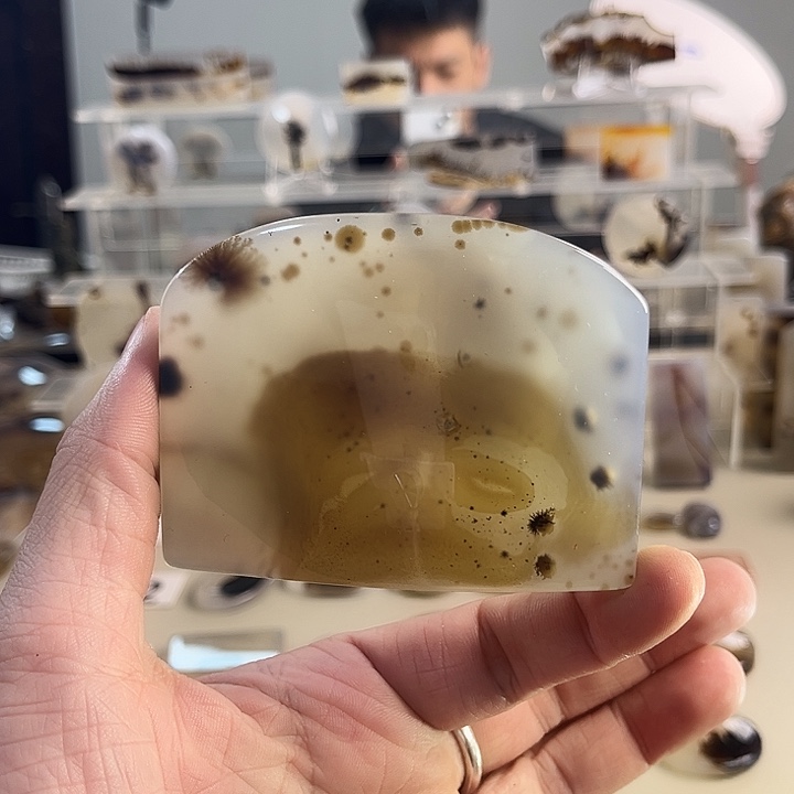 玛瑙/玉髓吊坠(不含链)未镶嵌