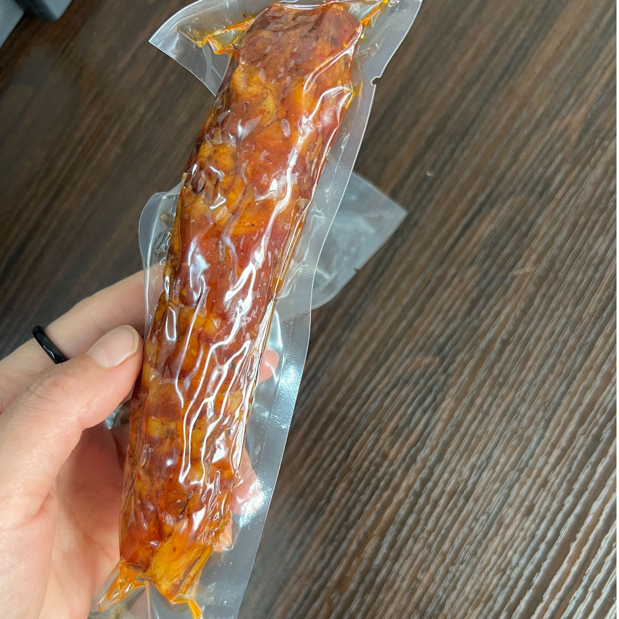 1根土猪腊味香肠原味/麻辣味