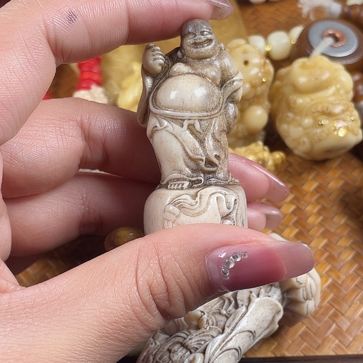 鹿骨手串/手链小*莉驼骨驼骨33