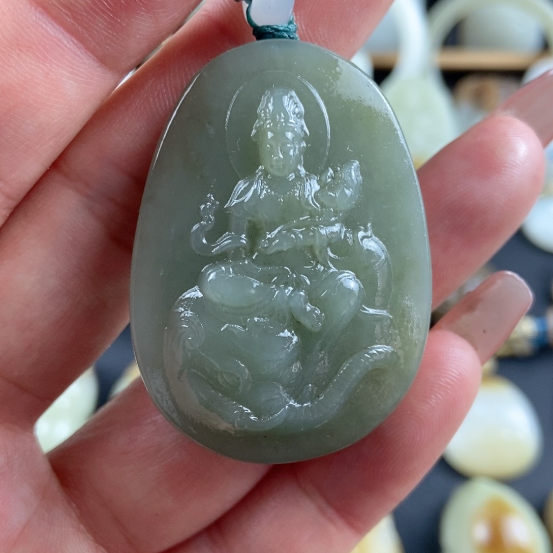 和田玉挂件未镶嵌