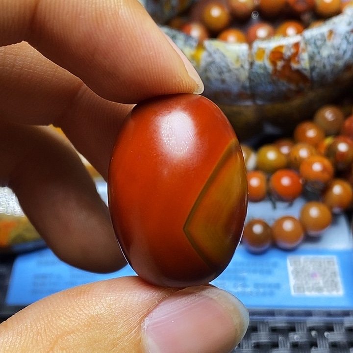 華***澔玛瑙/玉髓未镶嵌颈饰