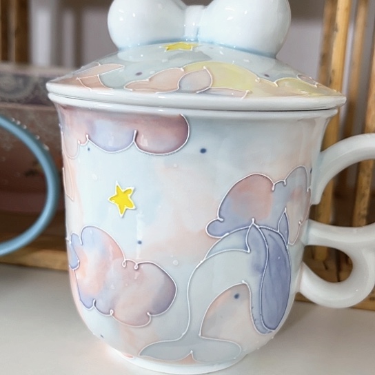 手绘高温釉下彩陶瓷