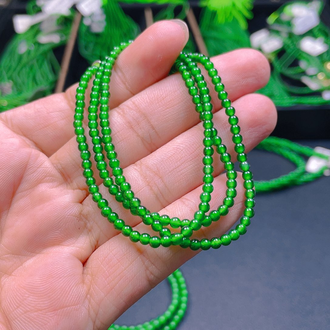 翡翠未镶嵌颈饰888888888888