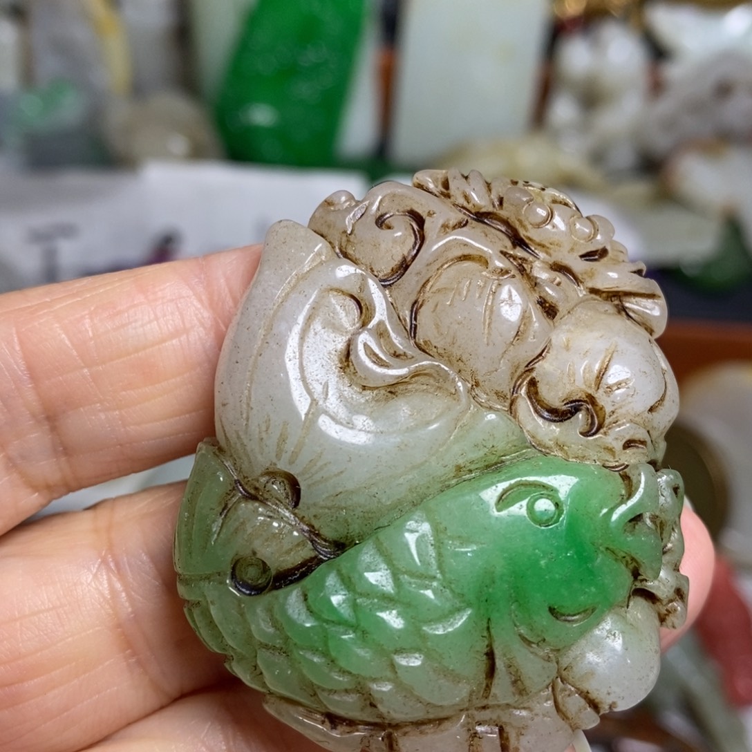 和田玉（糖玉）未镶嵌颈饰