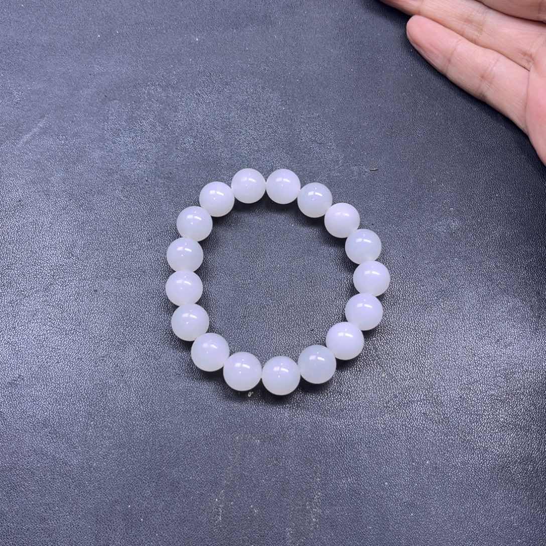 和田玉颈饰未镶嵌多样性野牛沟羊脂玉卡12货头