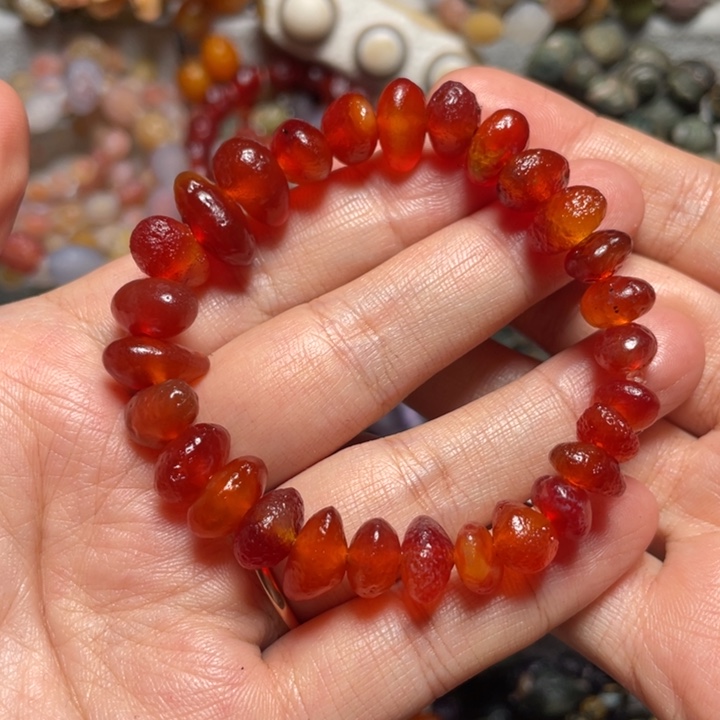 玛瑙/玉髓合金手链