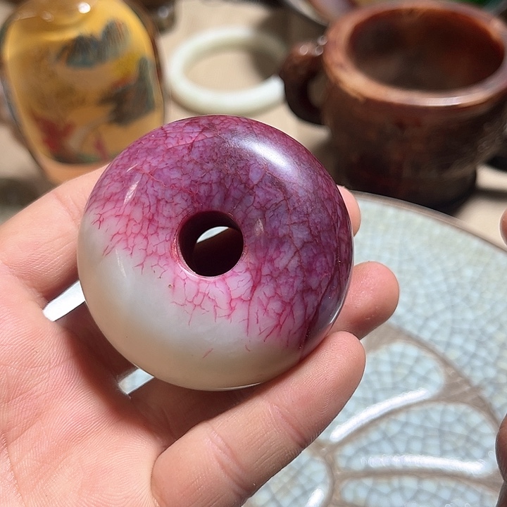 紫金钵盂菩提吊坠