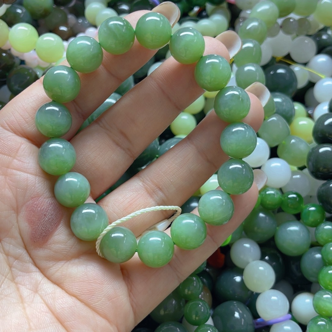 和田玉手链未镶嵌