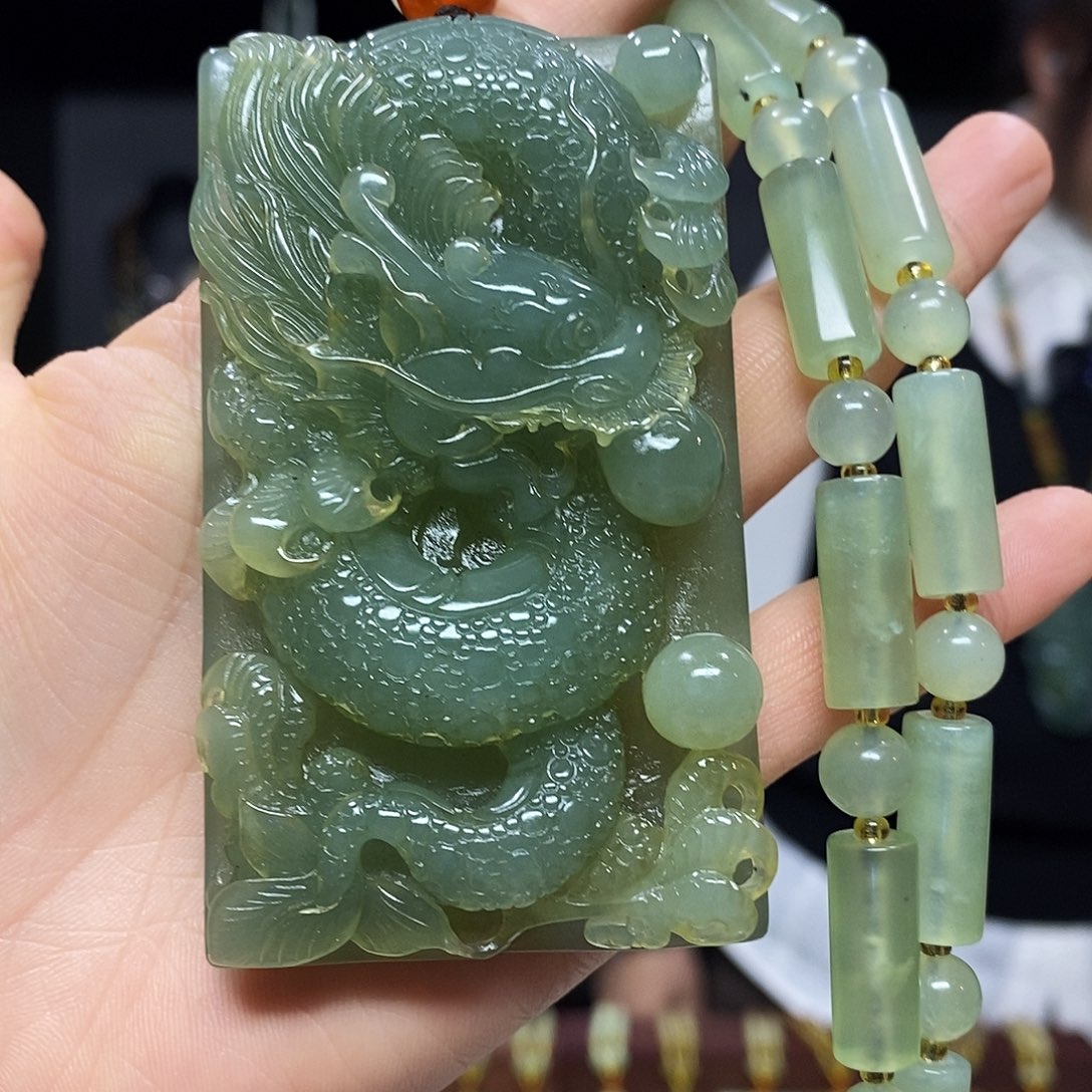 岫玉挂件吊坠未镶嵌