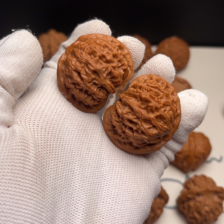 文玩核桃把件41+宫灯