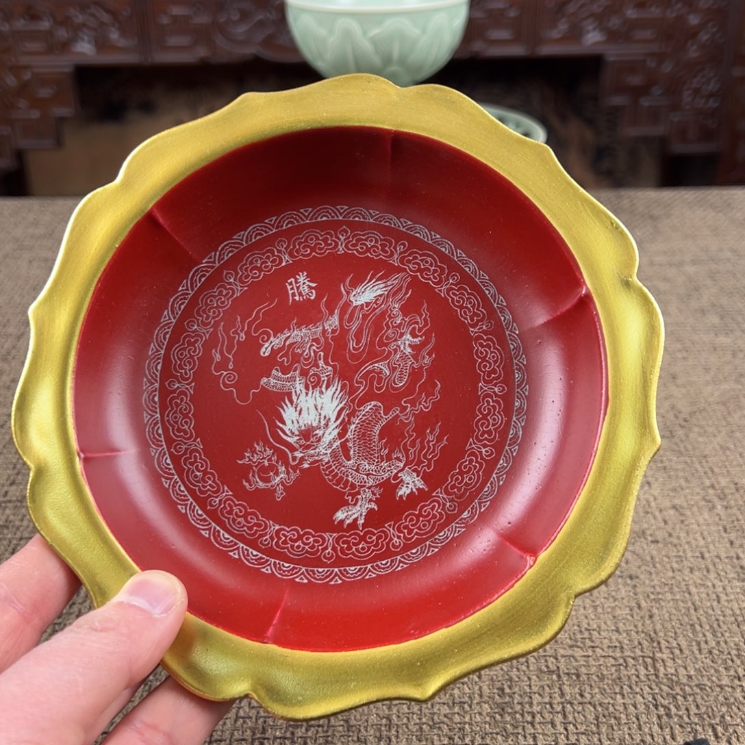 瓷片正能量陶瓷艺术品