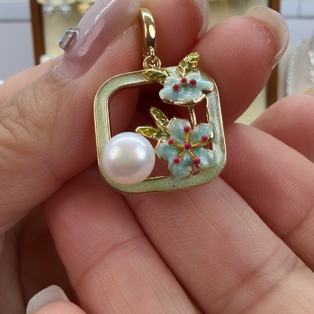 淡水珍珠未镶嵌吊坠(不含链)