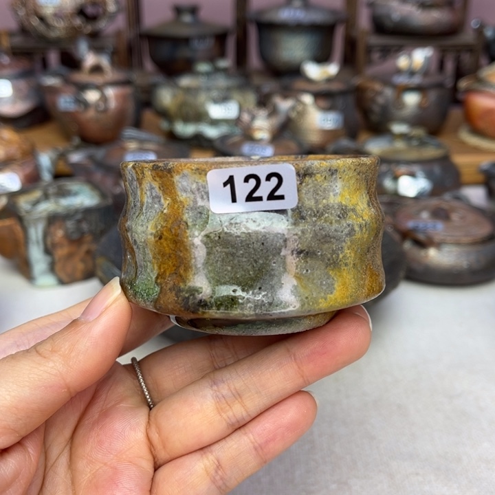 壶裸柴烧陶瓷茶具